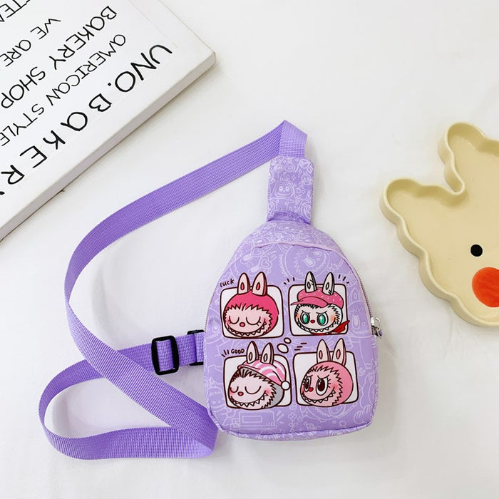 Wholesale Children' s bag cartoon small chest bag boys and girls lightweight and fashionable children' s bag