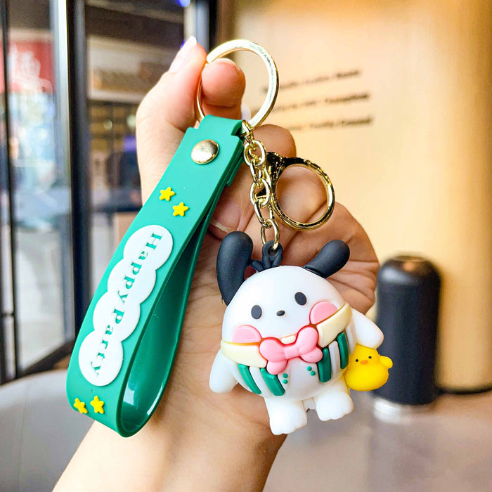 Wholesale PVC Cartoon Cute Keychain JDC-KC-LeZi026