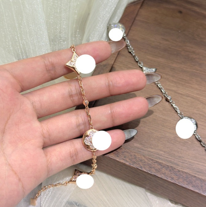 Wholesale Light luxury versatile high-quality bracelet diamond full diamond bracelet wholesale for girls