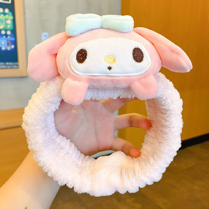 Wholesale Cute Cartoon Plush Elastic Headband JDC-HD-HengX001