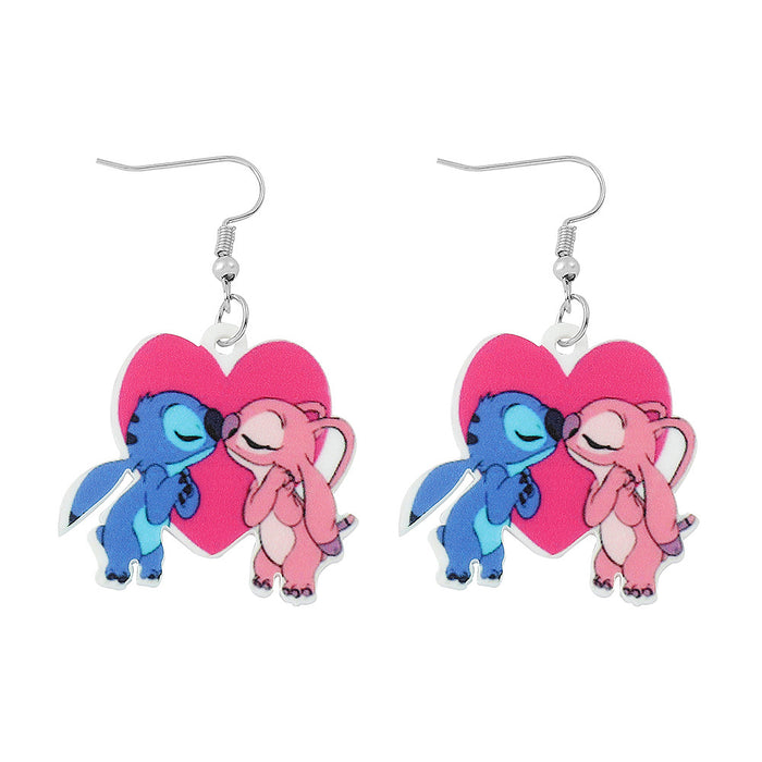Wholesale Cartoon Creative Anime Earrings Pendant