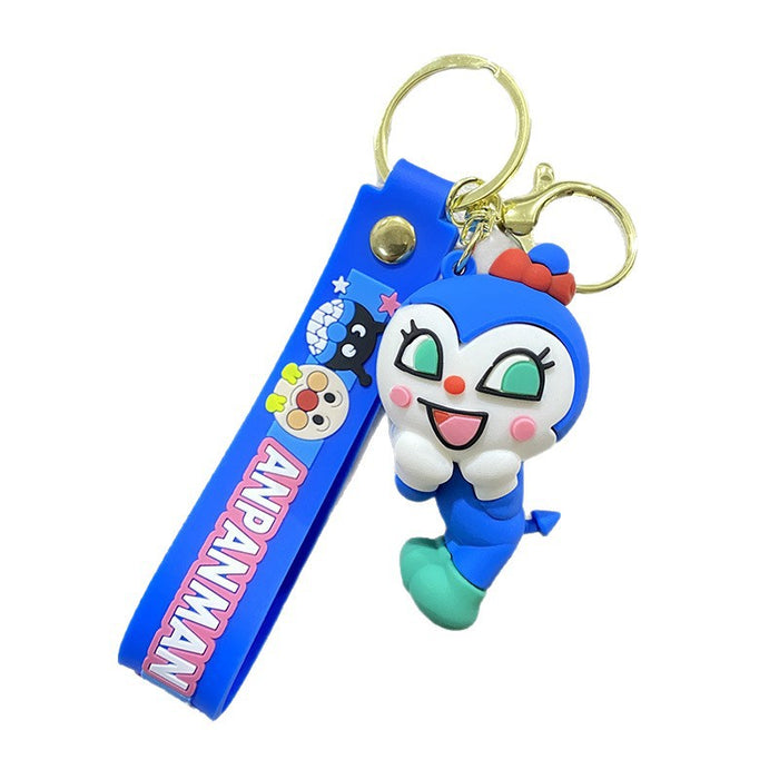 Wholesale Creative Cartoon 3D Silicone Doll Keychain