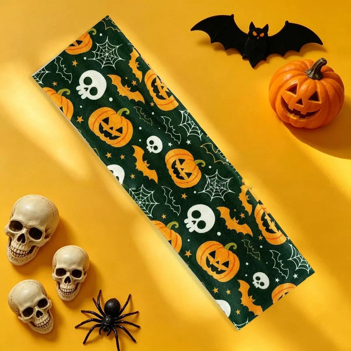 Wholesale  Women S Cute Pumpkin Ghost Print Elastic Headband Party Accessory