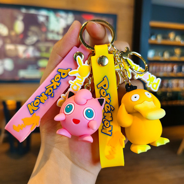 Wholesale Cartoon Doll Silicone Keychain JDC-KC-Tingm210