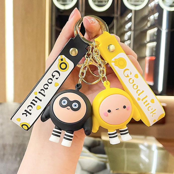 Wholesale PVC Cartoon Doll Keychain JDC-KC-Benxin012