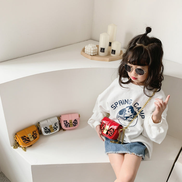 Wholesale PU Fashion Leopard Print Girls Shoulder Crossbody Bag JDC-SD-YuanDuo078