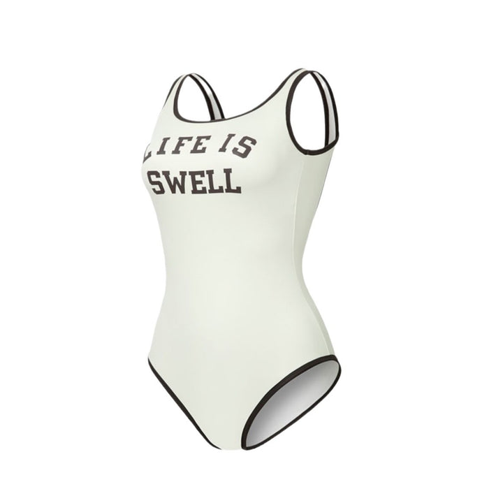 Wholesale Sexy one-piece swimsuit for girls, beach vacation, hot spring, belly covering swimsuit