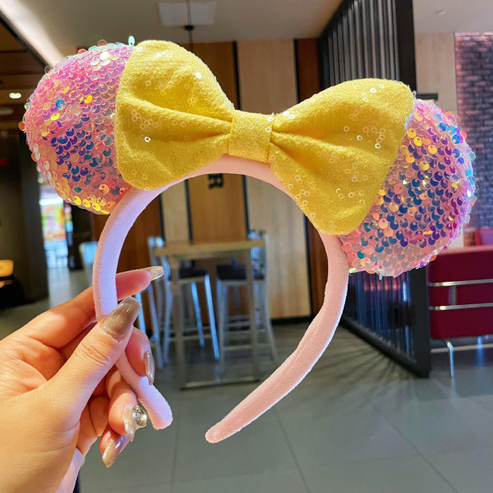 Wholesale hair accessories face wash cute funny mermaid cartoon headband headdress