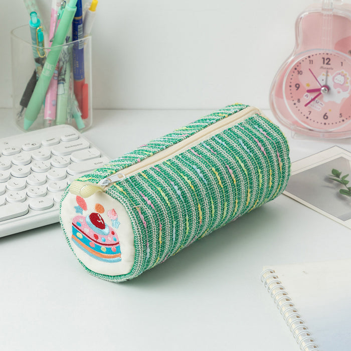 Wholesale Cute Cartoon Strawberry Cake Pencil Bag