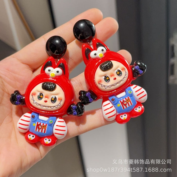 Wholesale Handmade fashionable silver needle personalized earrings and ear clips