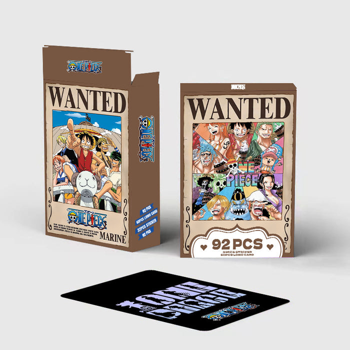 Wholesale 92pcs LOMO Cartoon Order Double sided HD Color Printing Photo Card Collection Card Stickers