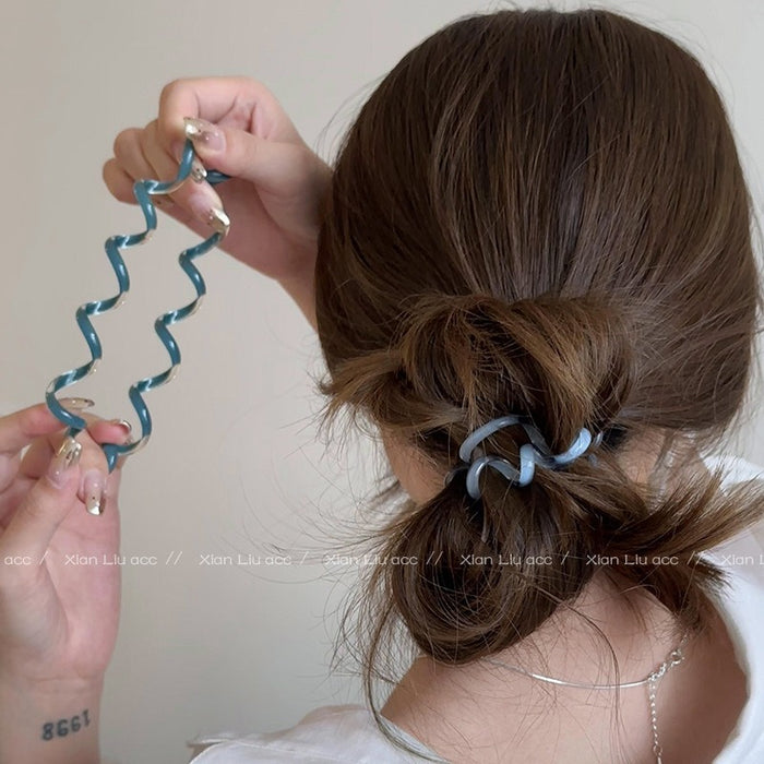 Wholesale Sweet headband, tie hair rope, simple and traceless headband, no damage to hair, high elasticity hair accessory, headband