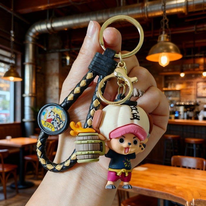 Wholesale Cute silicone cartoon keychain