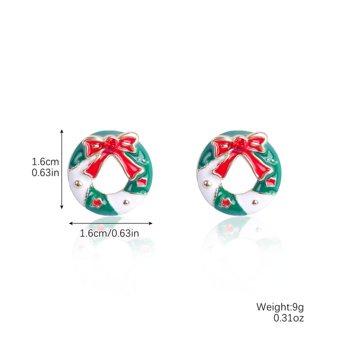 Wholesale Alloy Christmas Earrings Set