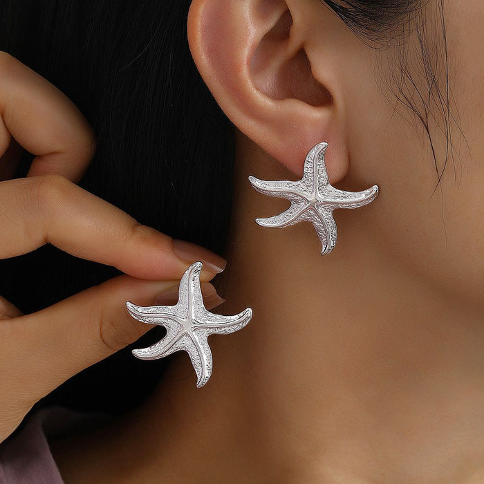 Wholesale Starfish Shell Earrings