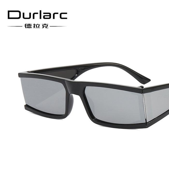 Wholesale New sunglasses for women, personalized square block trendy sunglasses