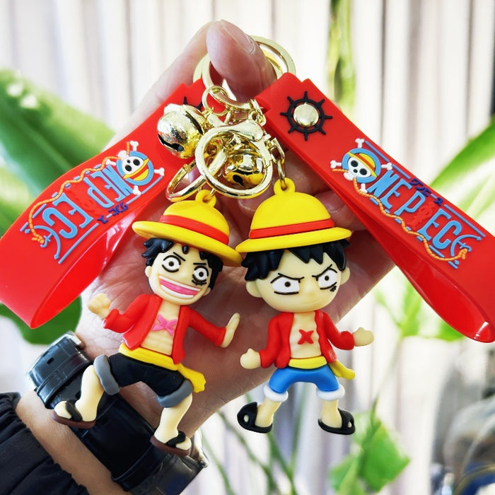 Wholesale PVC Cartoon Doll Keychain JDC-KC-WuYi145