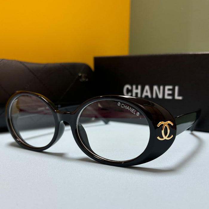 Wholesale  Oval Anti-UV Sunglasses Women's  Thick Edge Sunglasses