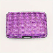 Wholesale White Crystal Card Holder Jewelry Accessory For Boutique Resale