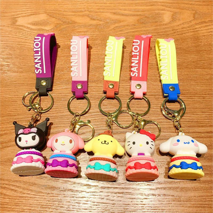 Wholesale Cartoon Doll Silicone Keychain JDC-KC-JuJi005