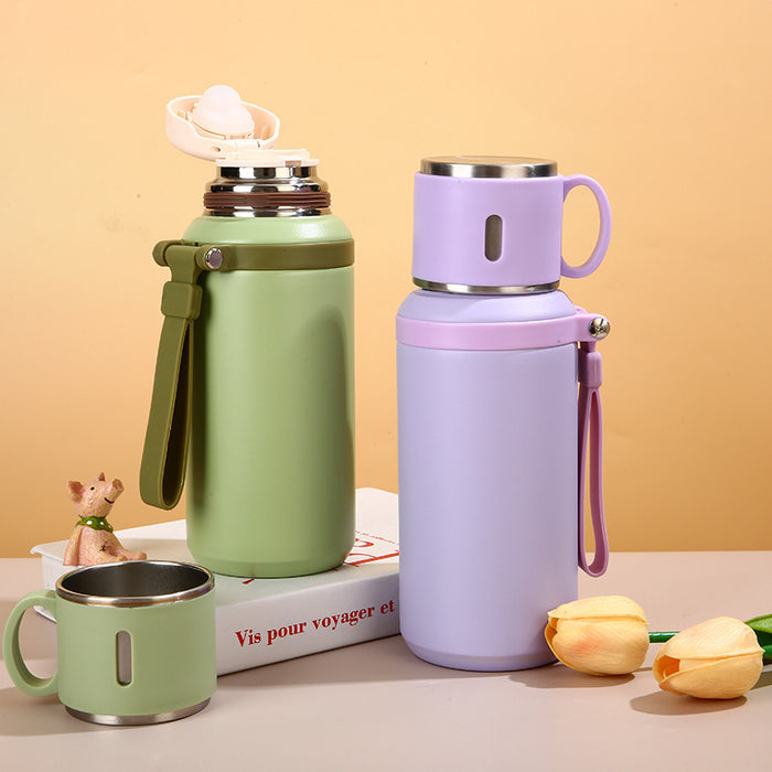 Wholesale Stainless Steel Tea and Water Separation Thermos Cup