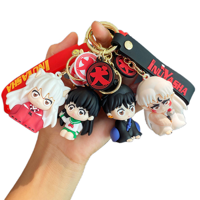 Wholesale PVC Cartoon Cute Doll Keychain JDC-KC-Yid020