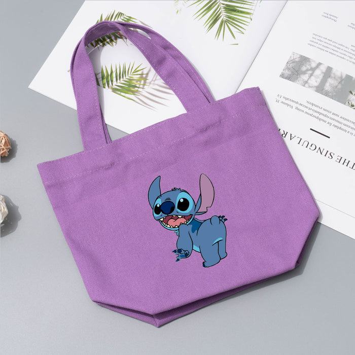 Wholesale Cartoon Printed Pattern Canvas Tote Bag JDC-HD-WuDuomei001