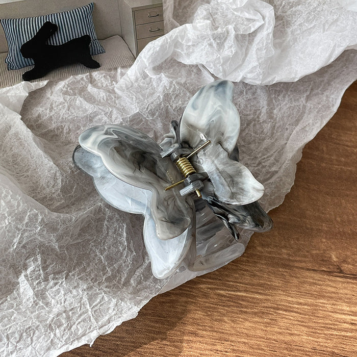 Wholesale Advanced three-dimensional butterfly clip hair clip, shark clip hair accessory at the back of the head