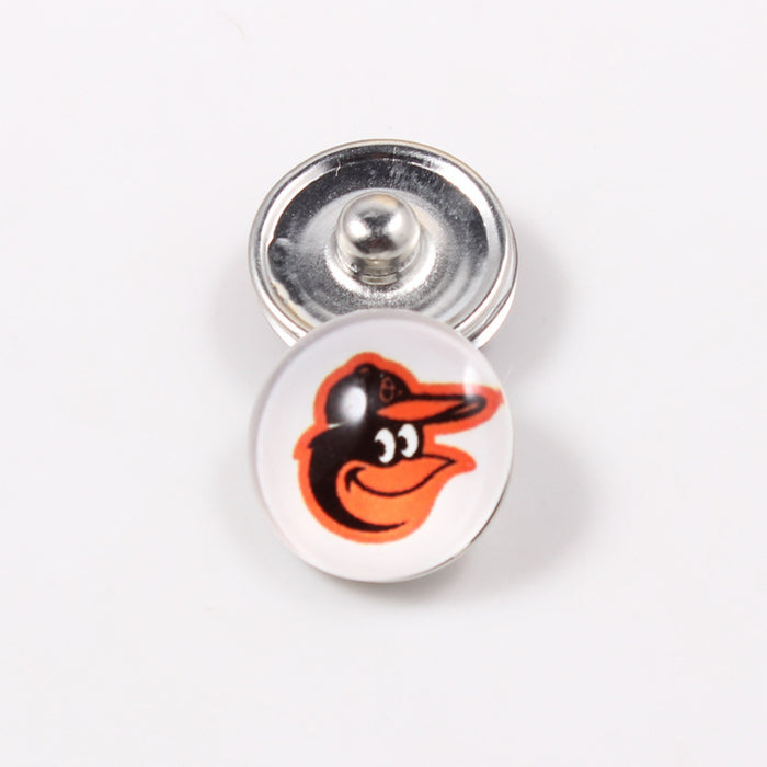 Wholesale 10 pairs/ pack 18mm Ice Hockey Team Button