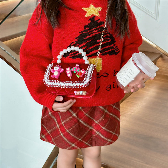 Wholesale Red Cartoon Cute Shoulder Bag JDC-SD-GSAT001