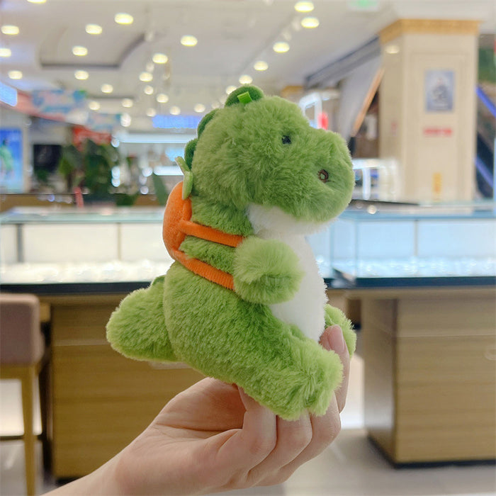 Wholesale Cute  fruit backpack truant dinosaur plush doll
