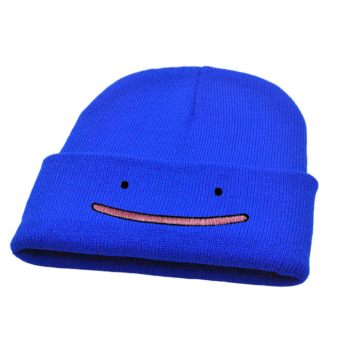 Wholesale Cartoon Embroidery Wool Knitted Hat JDC-FH-HaiPu014