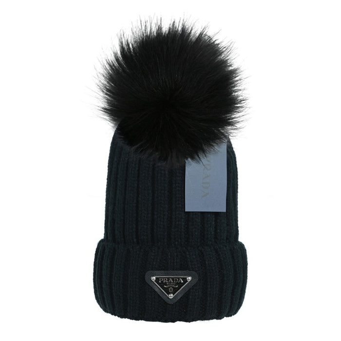 Wholesale Knitted Wool Ball Hat JDC-FH-DiS001