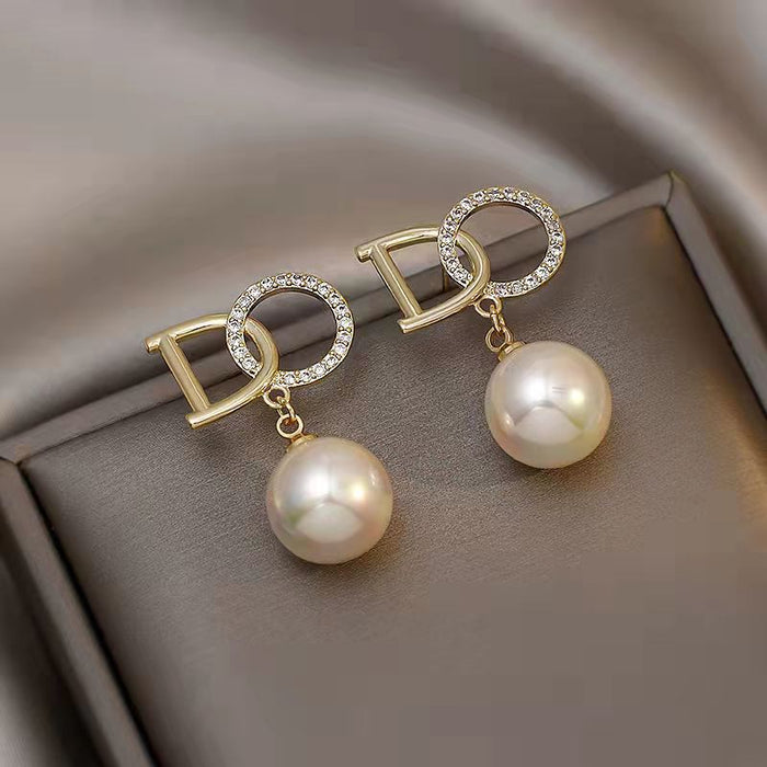 Wholesale Pearl Earrings, French Niche Popular Earrings