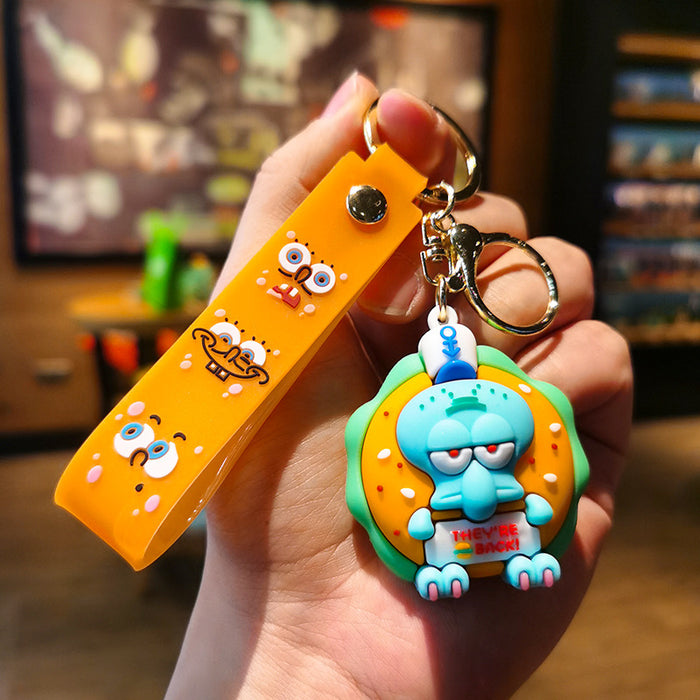 Wholesale Cartoon Doll Silicone Keychain JDC-KC-Tingm255