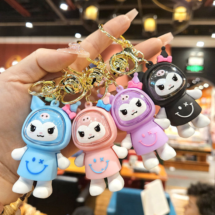 Wholesale Luminous Silicone Cartoon Doll Keychain JDC-KC-YiZhuo003