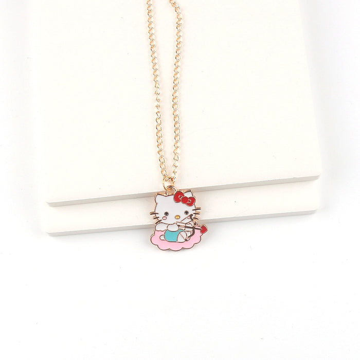 Wholesale Cartoon Alloy Pendant Necklace JDC-NE-FuYu018