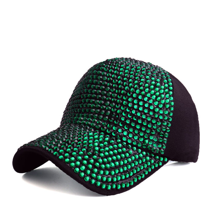 Wholesale Fully diamond breathable baseball cap for sun protection outdoor use