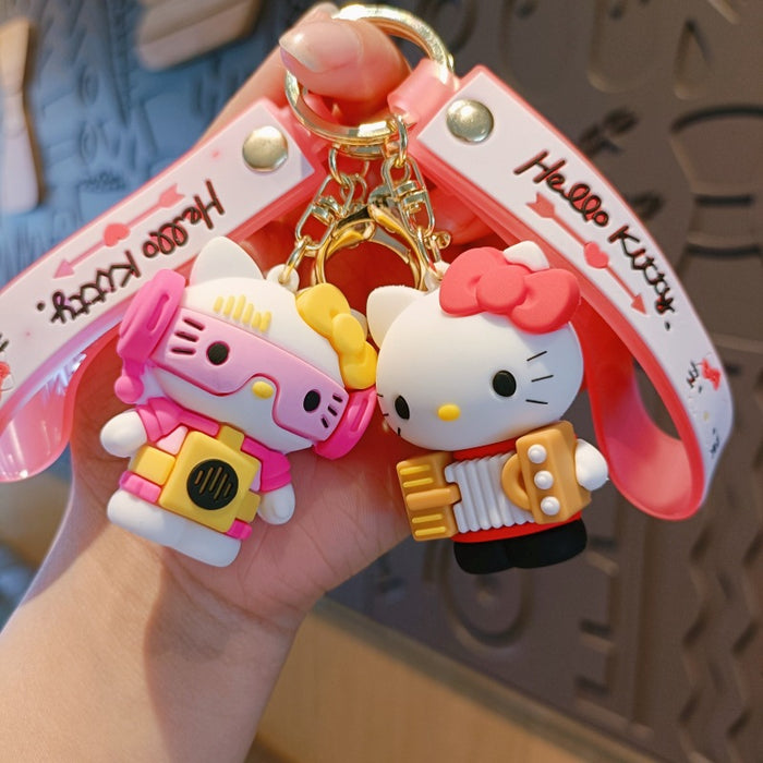 Wholesale Cartoon Doll Silicone Keychain (S) JDC-KC-MingT014