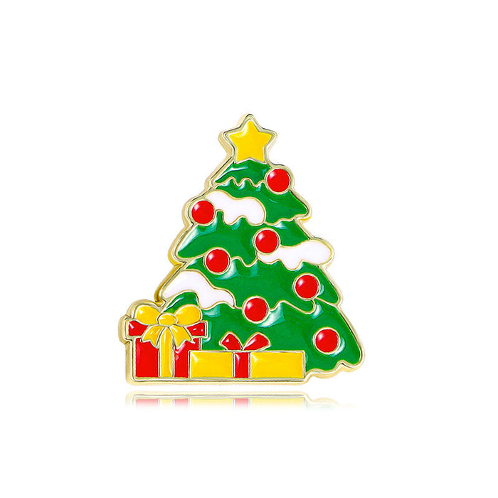 Wholesale Cartoon Christmas elk accessories Brooch