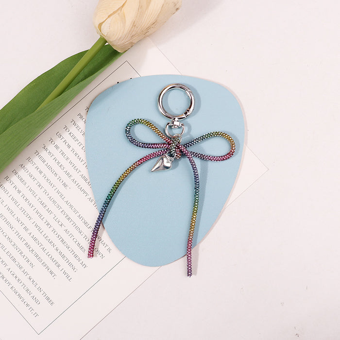 Wholesale Rhinestone Bow Keychain JDC-KC-YiHan061