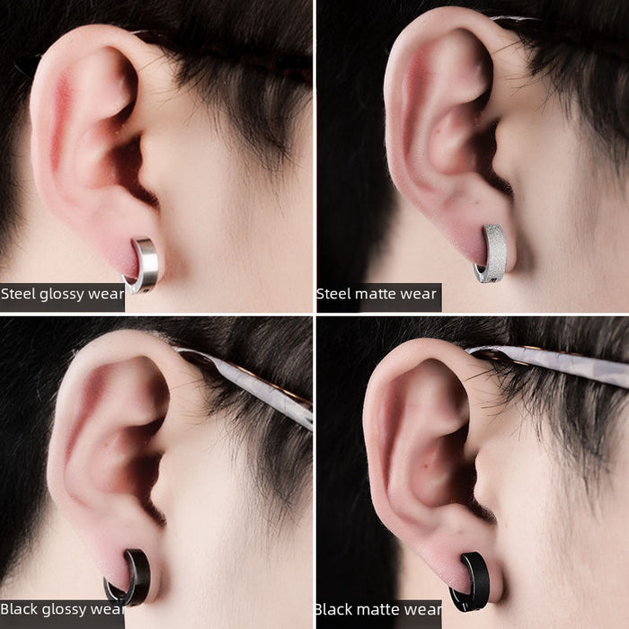 Wholesale Ear clip without ear hole Ear bone clip Titanium steel smooth surface