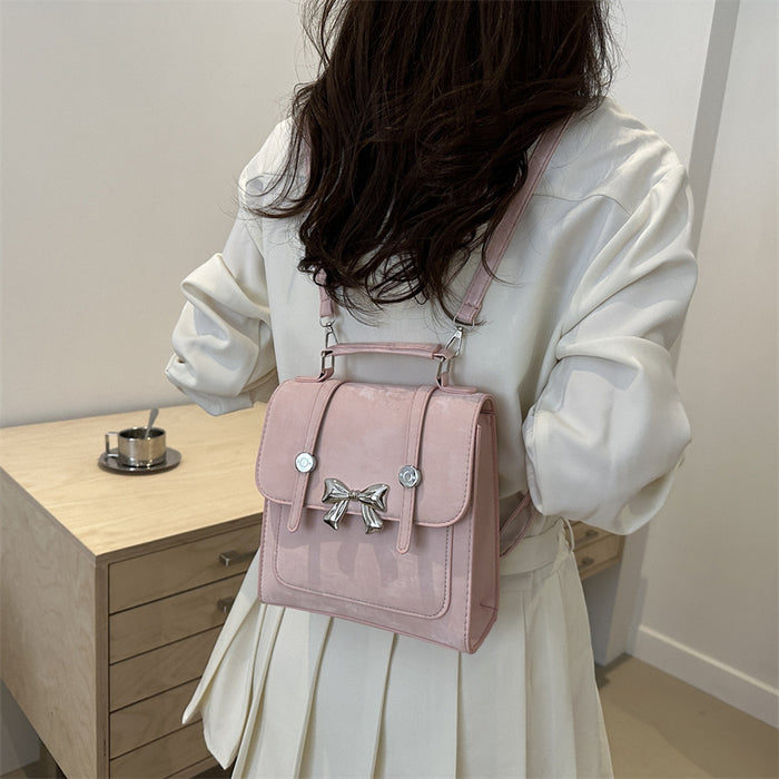 Wholesale Handheld backpack, new niche design, single shoulder bag, crossbody small square bag