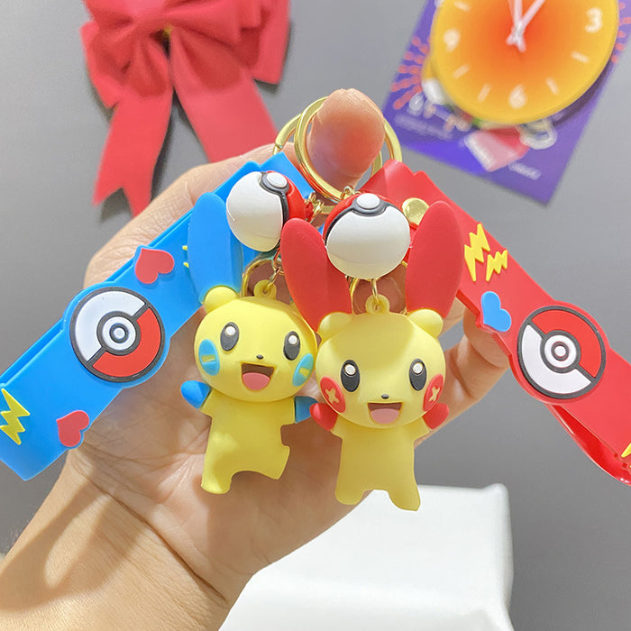 Wholesale PVC Cartoon Doll Keychain JDC-KC-WuYi120