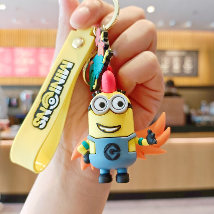 Wholesale Metal Keychain Cartoon Zodiac Design Student Gift Key Ring Accessory MOQ≥2