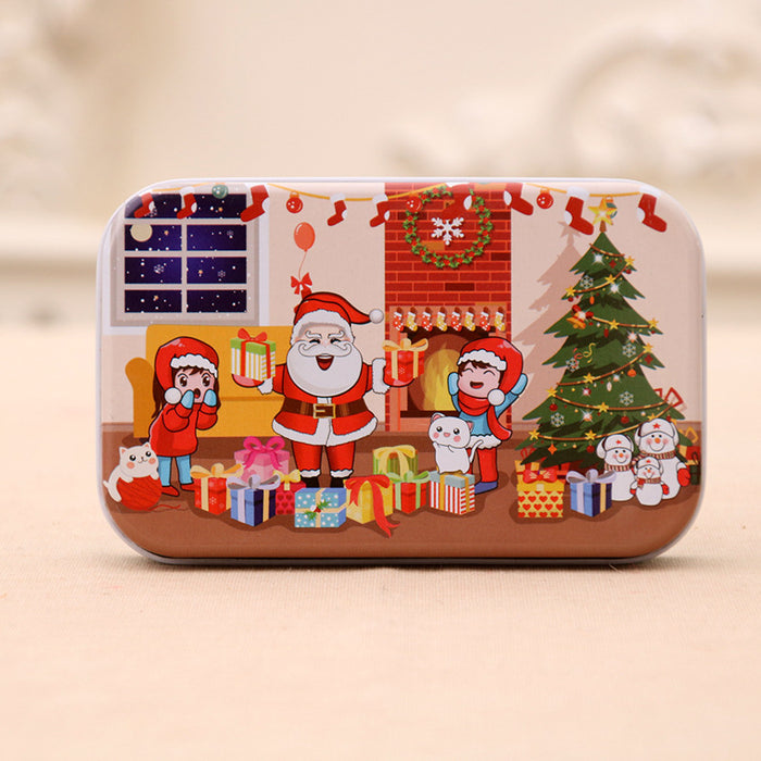 Wholesale Christmas wooden gift handmade Santa puzzle