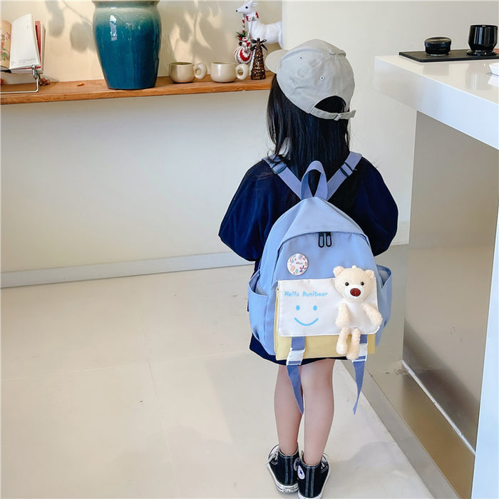 Wholesale Canvas Children's Stylish Small Backpack JDC-BP-YuanDuo024