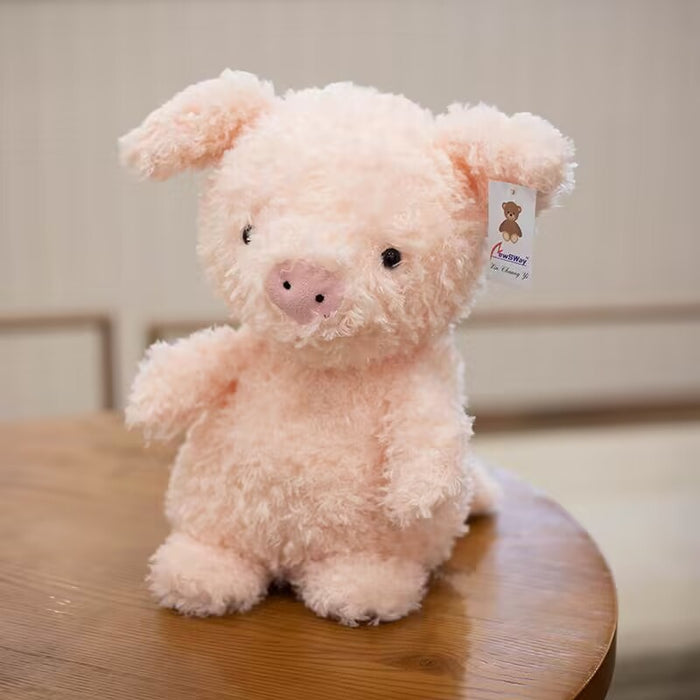 Wholesale Cute Simulation Animal Dolls Curly Lamb Chicken Rabbit Pig Dog Bear Doll Claw Machine Doll Children's Gift JDC-DO-MW002