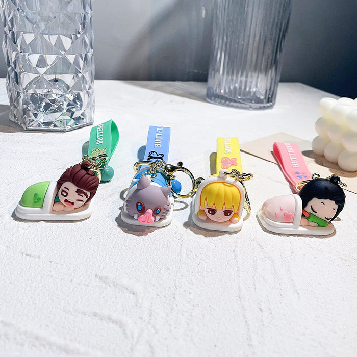 Wholesale Anime Figure Keychain JDC-KC-QiChao018