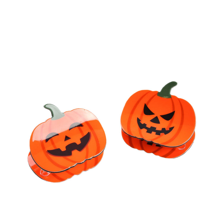 Wholesale Women S  Pumpkin Claw Clip Acrylic Hair Accessory 6Cm Handmade For Everyday Style And Resale